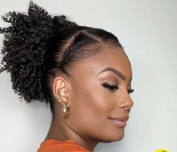 DIVINA- AFRO PUFF con Coulisse 10CM