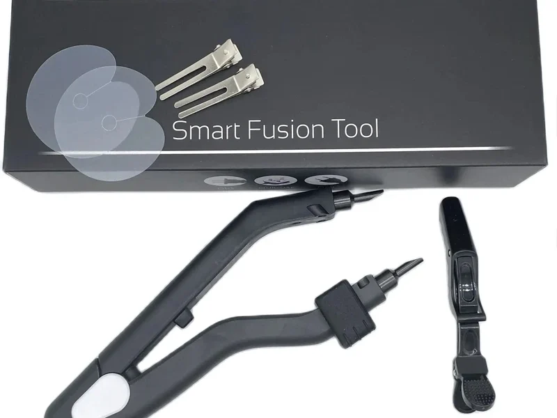 L601 Qualità Nero Calore Connettore per capelli Kit