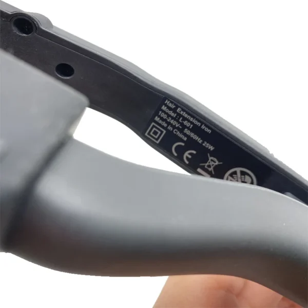 L601 Qualità Nero Calore Connettore per capelli Kit - immagine 4