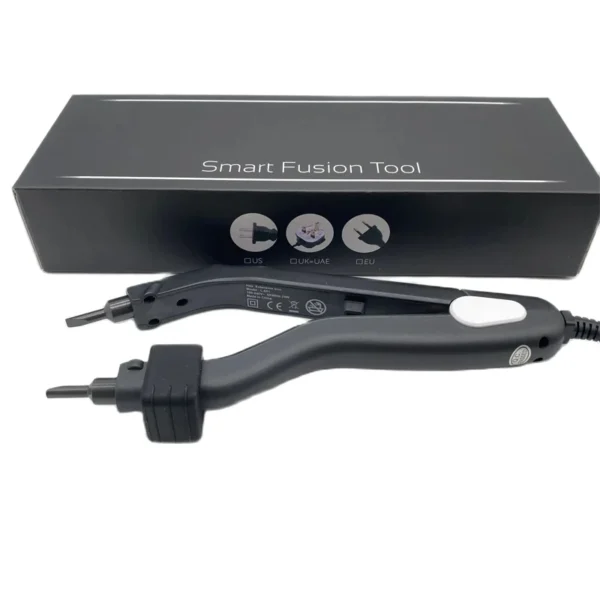 L601 Qualità Nero Calore Connettore per capelli Kit - immagine 2