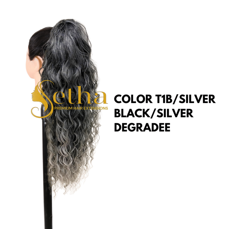 Extension Coda Di Cavallo JACY Capelli Ricci 70 cm - immagine 2