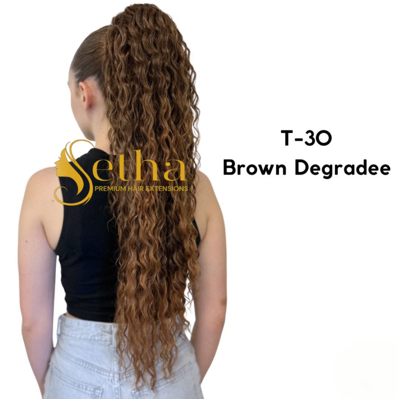 Extension Coda Di Cavallo JACY Capelli Ricci 70 cm - immagine 11