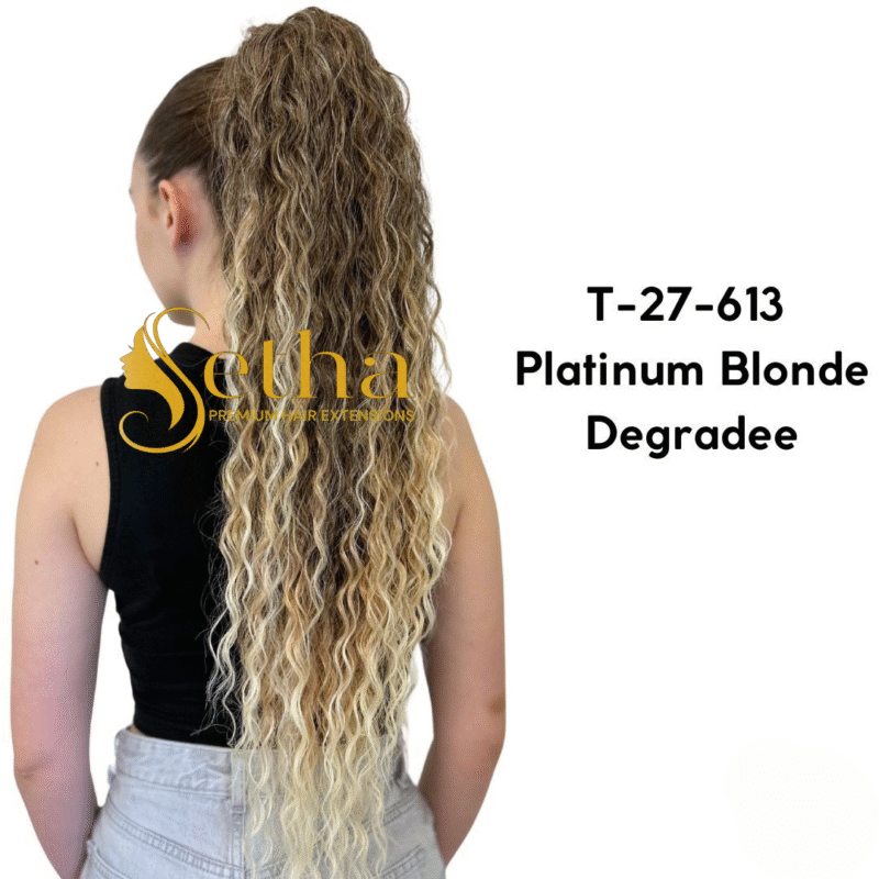 Extension Coda Di Cavallo JACY Capelli Ricci 70 cm - immagine 15