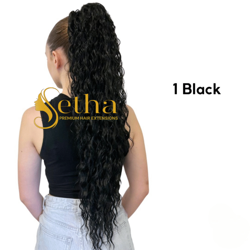 Extension Coda Di Cavallo JACY Capelli Ricci 70 cm - immagine 3