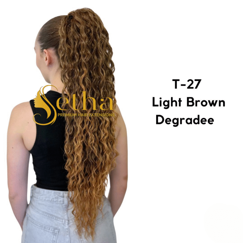 Extension Coda Di Cavallo JACY Capelli Ricci 70 cm - immagine 8