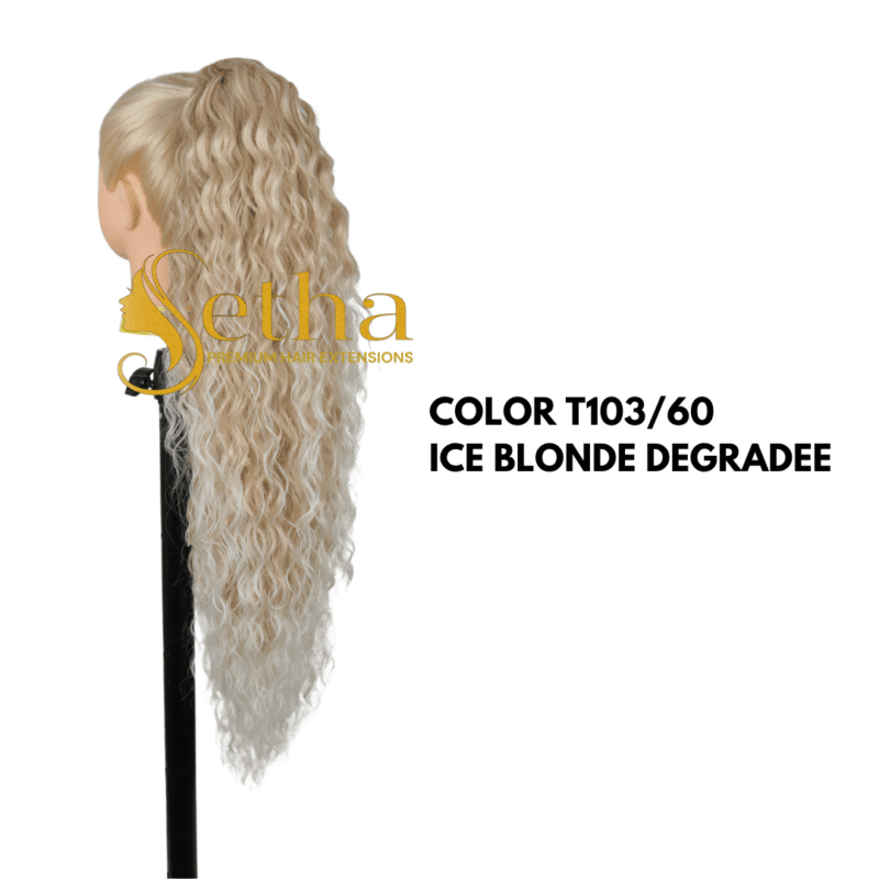 Extension Coda Di Cavallo JACY Capelli Ricci 70 cm - immagine 10