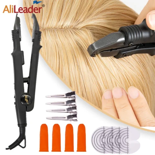 Kit di estensione dei capelli della macchina professionale