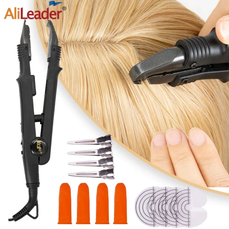 Kit di estensione dei capelli della macchina professionale