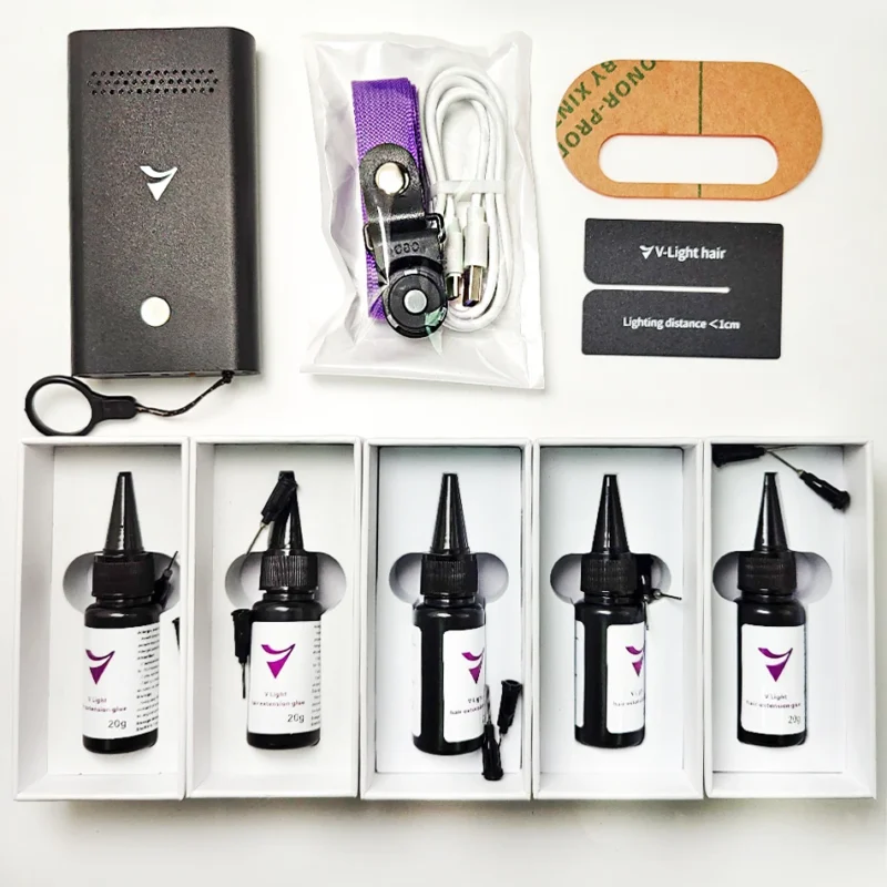 Kit di strumenti per l'estensione dei capelli con tecnologia V-Light - immagine 5