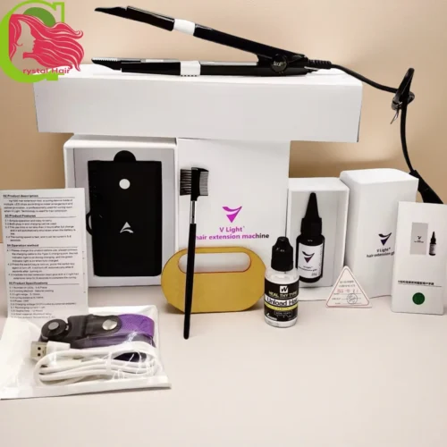Kit di strumenti per l'estensione dei capelli con tecnologia V-Light