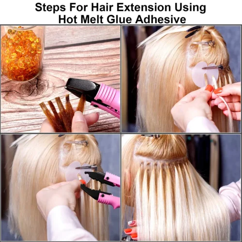 Kit di estensione dei capelli della macchina professionale - immagine 4