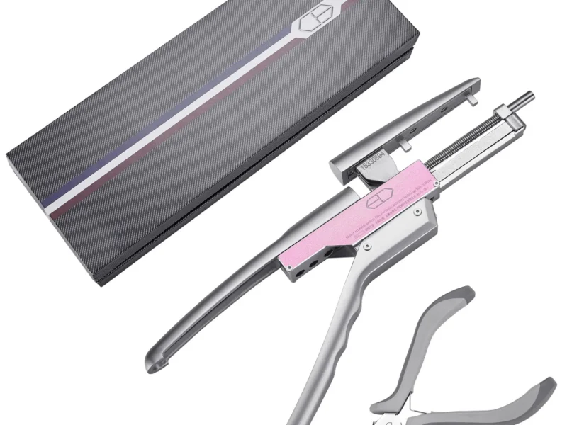 Macchina per l'estensione dei capelli 6D strumento per l'estensione dei capelli senza marcatura ad azionamento rapido di seconda generazione più veloce cinque mazzi di fila