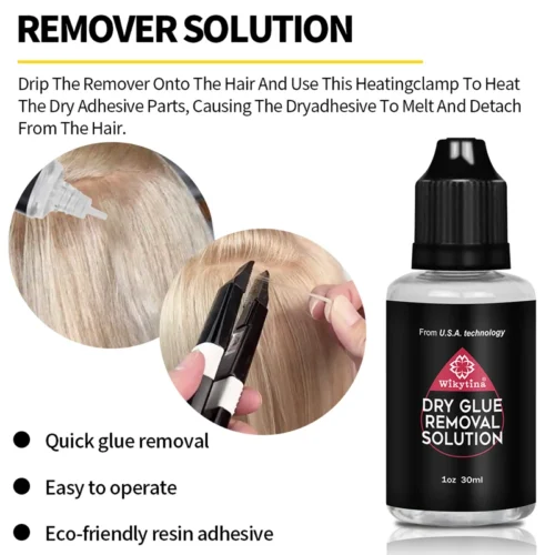 Kit di strumenti per estensioni dei capelli tutto in uno con colla a V, macchina per l'estensione dei capelli a luce UV e apparecchi per lo styling - immagine 4
