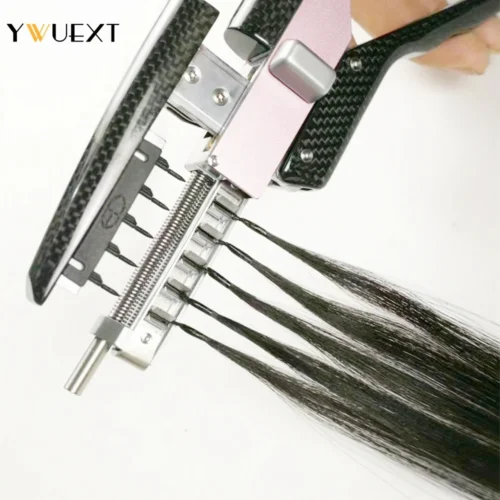 Macchina per salone professionale con strumenti per estensioni dei capelli - immagine 6