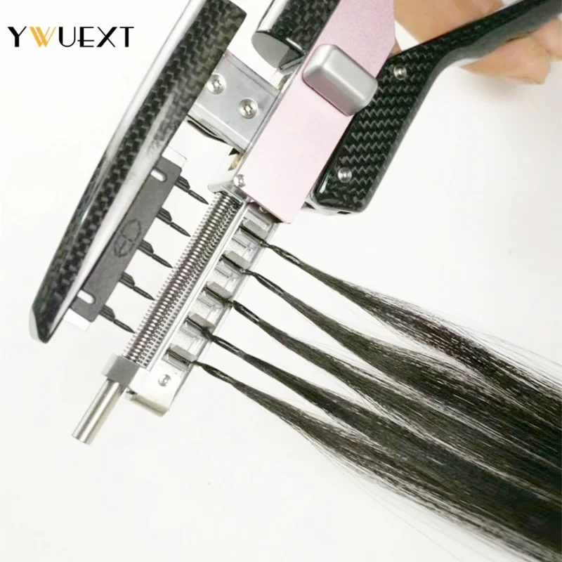 Macchina per salone professionale con strumenti per estensioni dei capelli - immagine 6